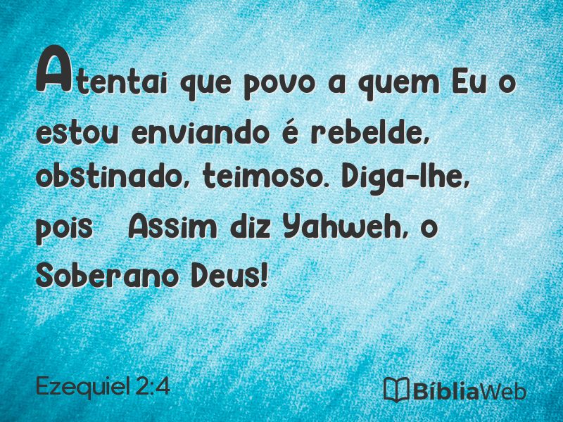 Ezequiel 2:4 em imagem para compartilhar