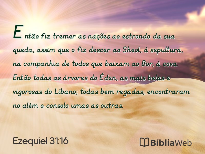 Ezequiel 31:16 em imagem para compartilhar