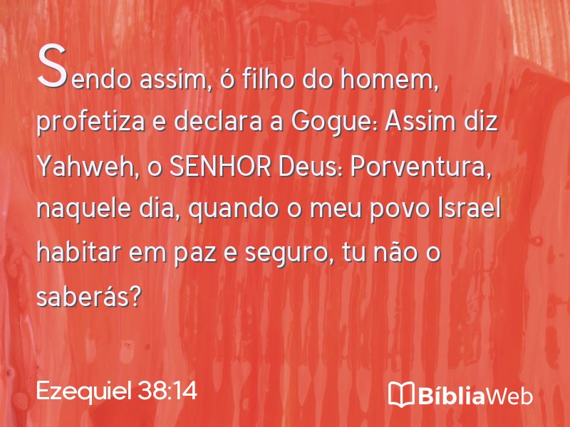 Ezequiel 38:14 em imagem para compartilhar
