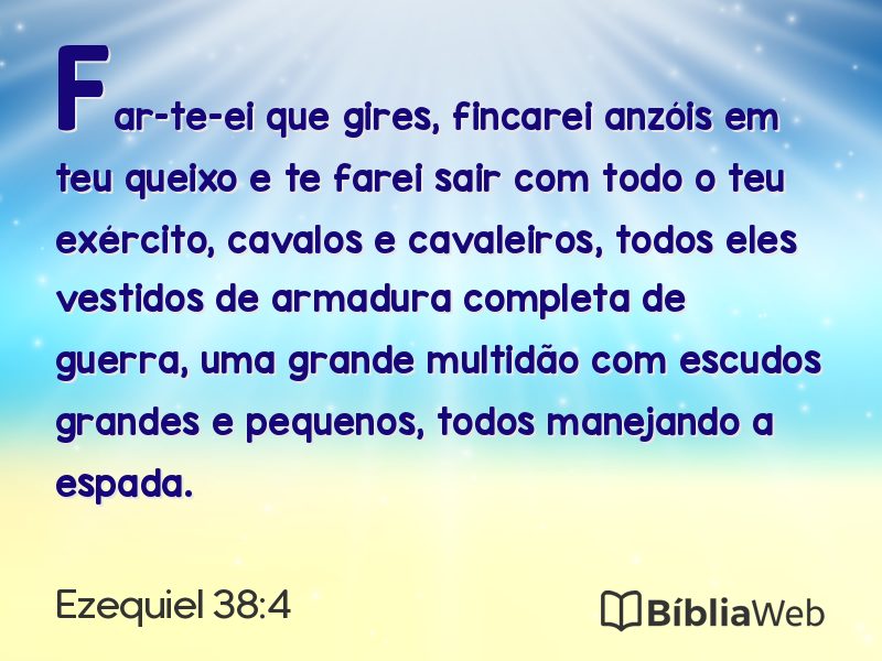 Ezequiel 38:4 em imagem para compartilhar