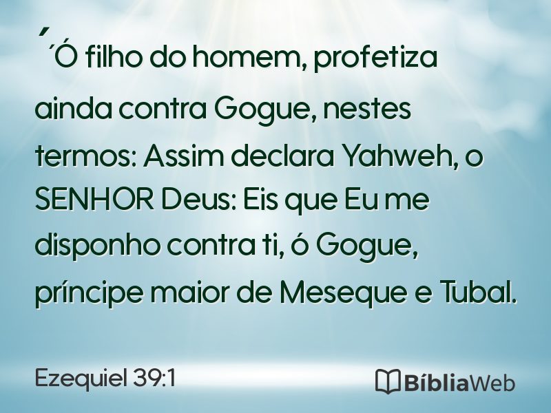 Ezequiel 39:1 em imagem para compartilhar