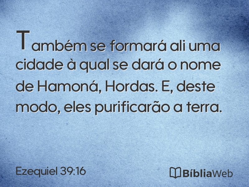 Ezequiel 39:16 em imagem para compartilhar
