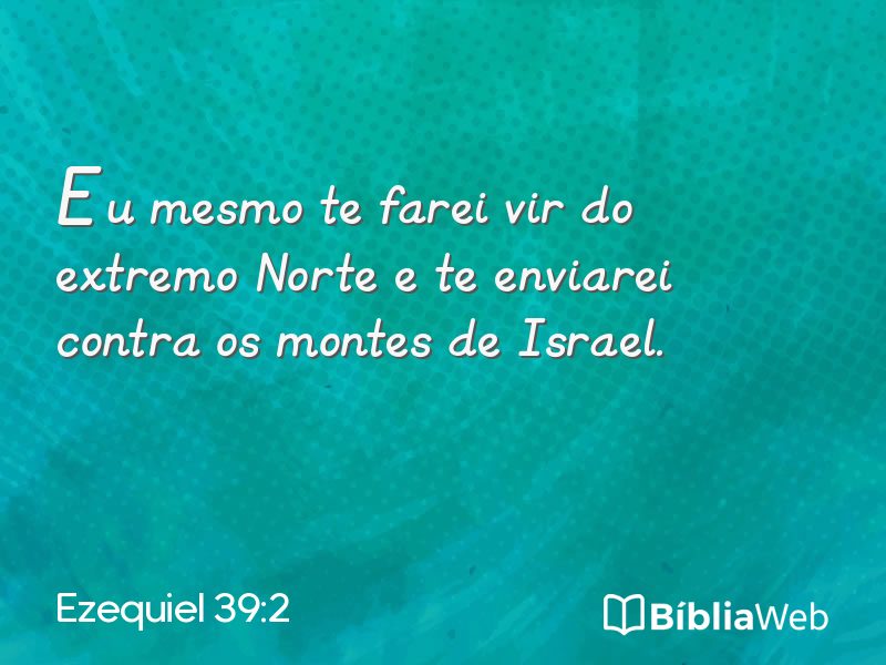Ezequiel 39:2 em imagem para compartilhar