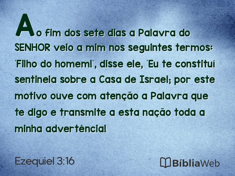 Ezequiel 3:16 em imagem para compartilhar