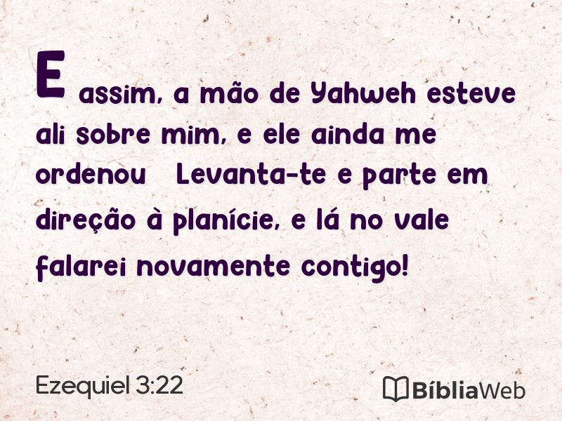Ezequiel 3:22 em imagem para compartilhar