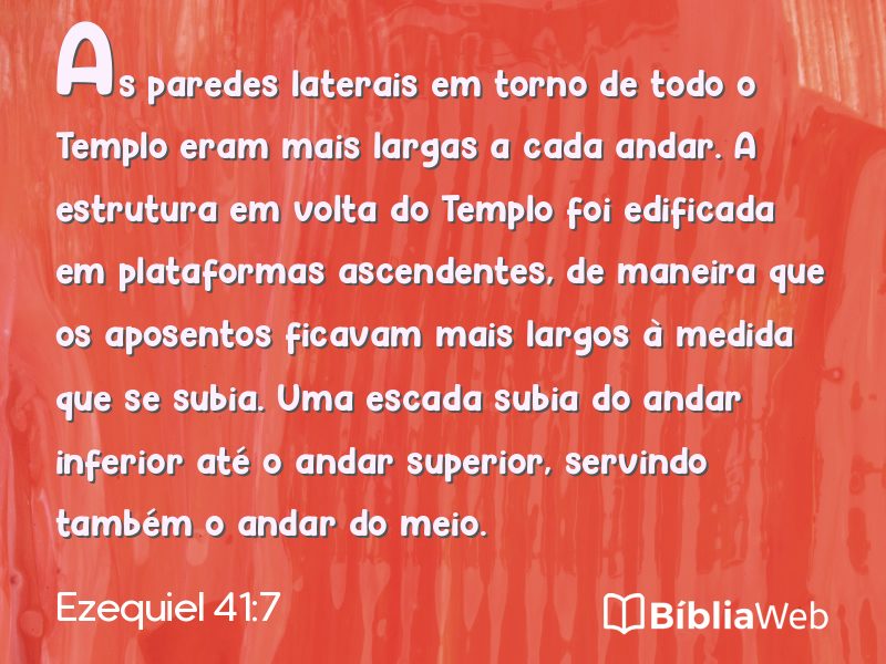 Ezequiel 41:7 em imagem para compartilhar