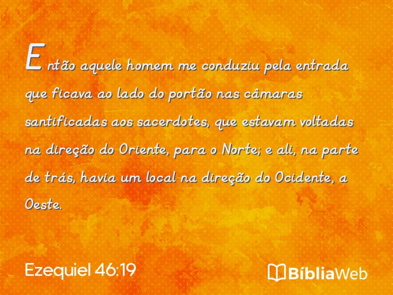 Ezequiel 46:19 em imagem para compartilhar