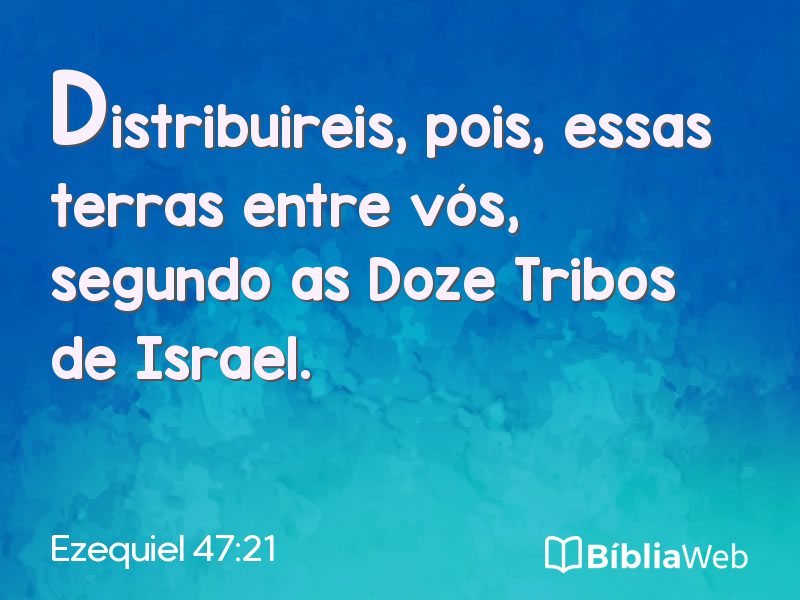 Ezequiel 47:21 em imagem para compartilhar