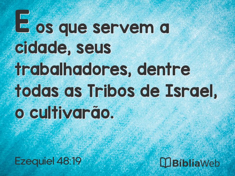Ezequiel 48:19 em imagem para compartilhar