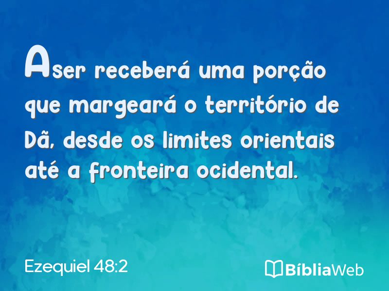 Ezequiel 48:2 em imagem para compartilhar