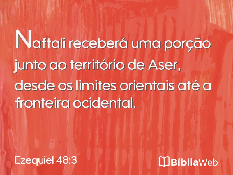 Ezequiel 48:3 em imagem para compartilhar