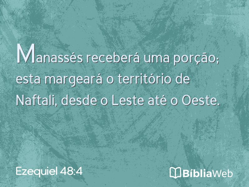 Ezequiel 48:4 em imagem para compartilhar