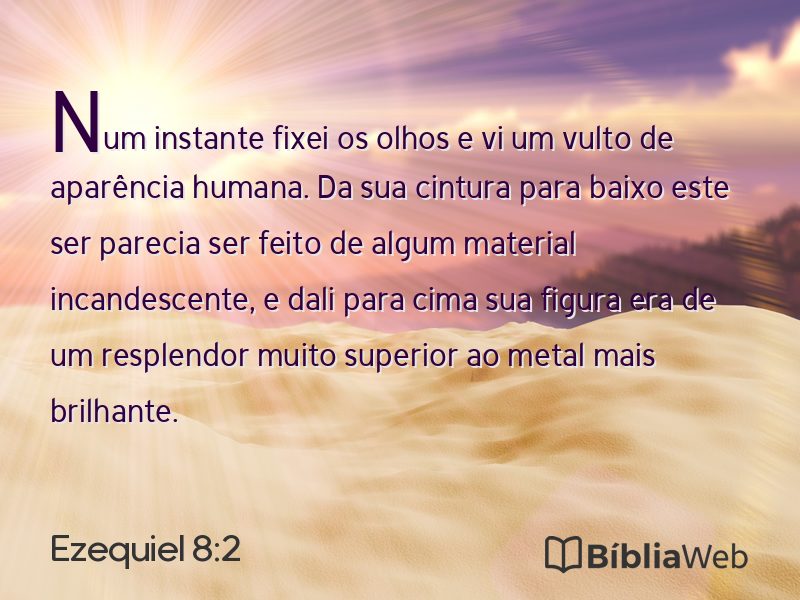 Ezequiel 8:2 em imagem para compartilhar