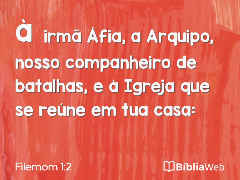 Filemom 1:2 em imagem para compartilhar