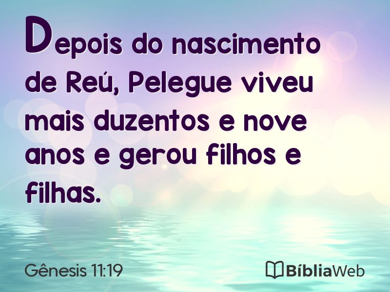 Gênesis 11:19 em imagem para compartilhar