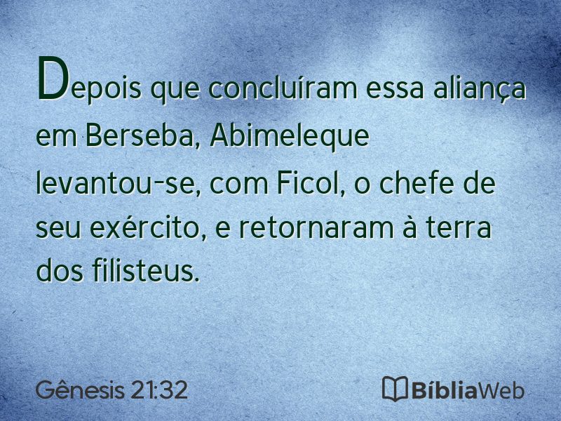 Gênesis 21:32 em imagem para compartilhar