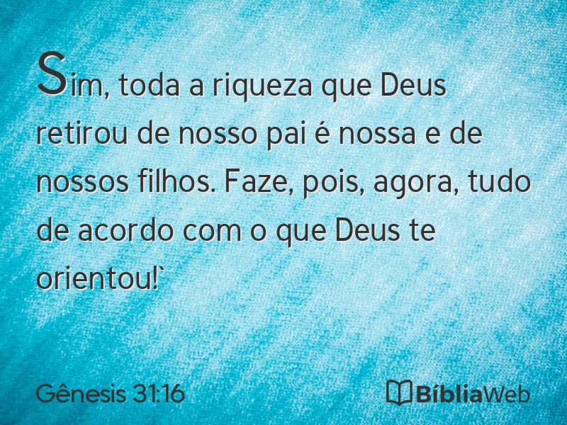 Gênesis 31:16 em imagem para compartilhar