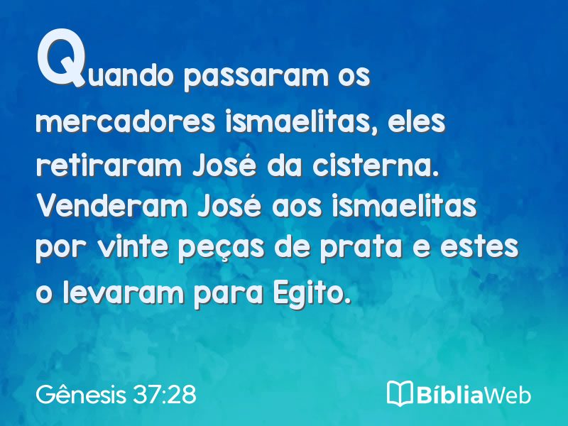 Gênesis 37:28 em imagem para compartilhar