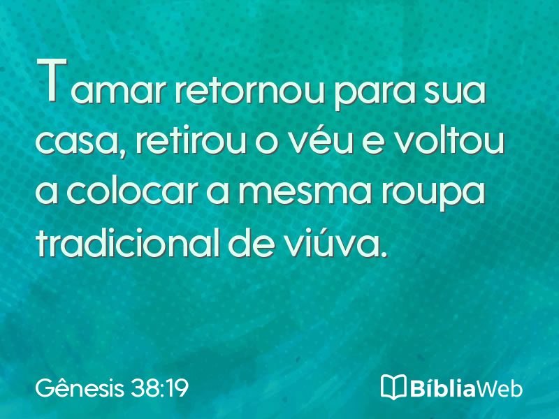 Gênesis 38:19 em imagem para compartilhar
