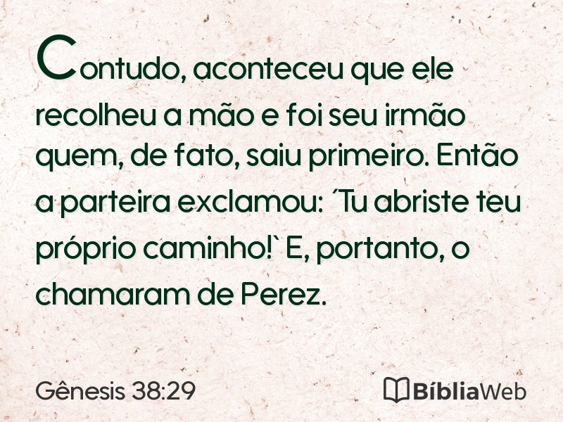 Gênesis 38:29 em imagem para compartilhar