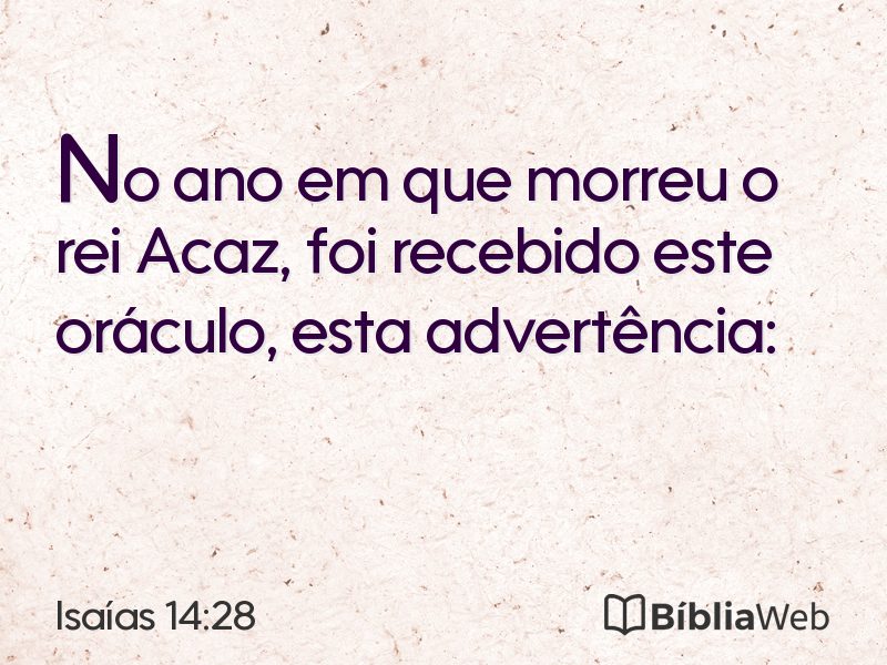 Isaías 14:28 em imagem para compartilhar