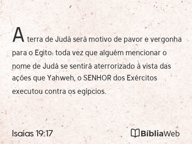 Isaías 19:17 em imagem para compartilhar