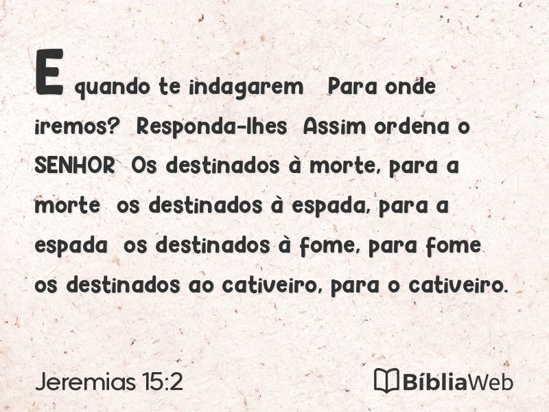 Jeremias 15:2 em imagem para compartilhar