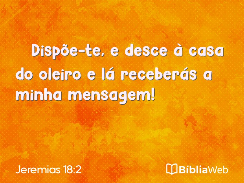 Jeremias 18:2 em imagem para compartilhar