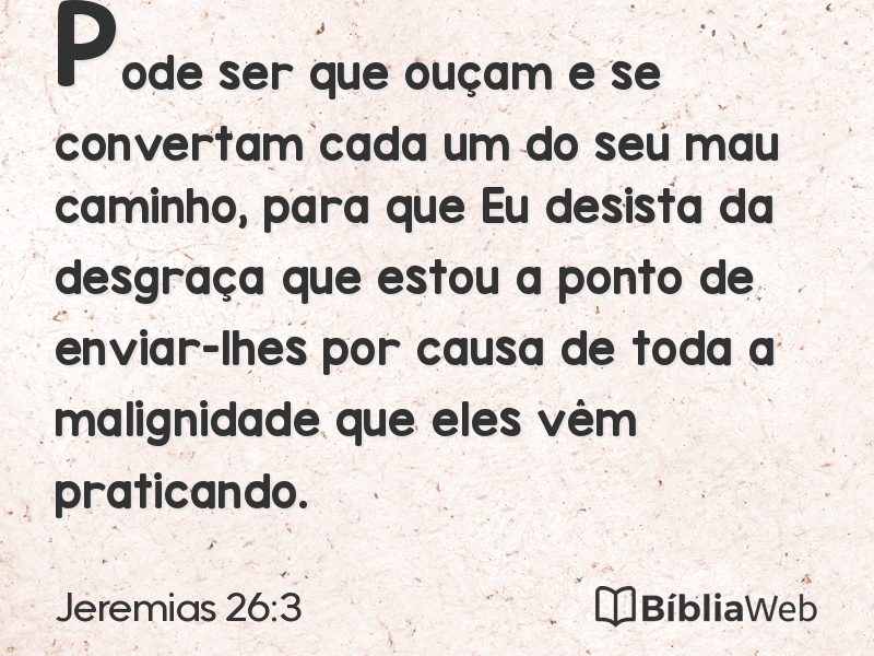 Jeremias 26:3 em imagem para compartilhar