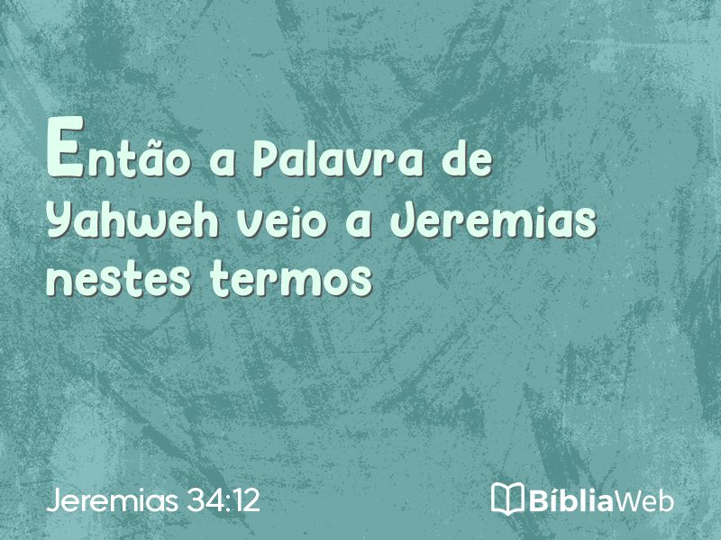 Jeremias 34:12 em imagem para compartilhar