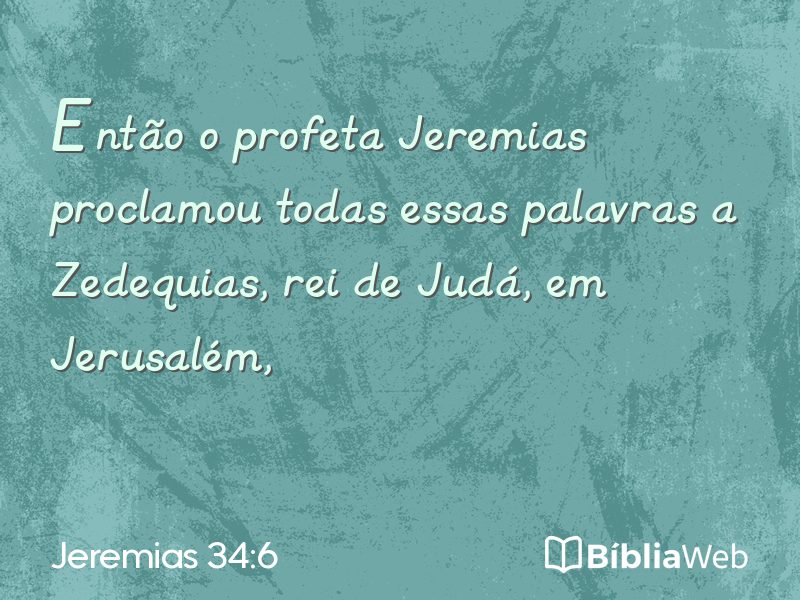 Jeremias 34:6 em imagem para compartilhar