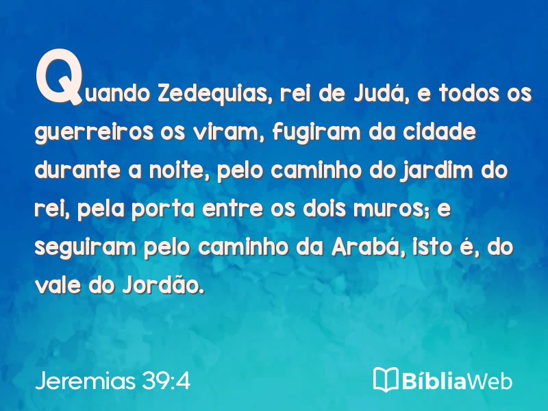 Jeremias 39:4 em imagem para compartilhar