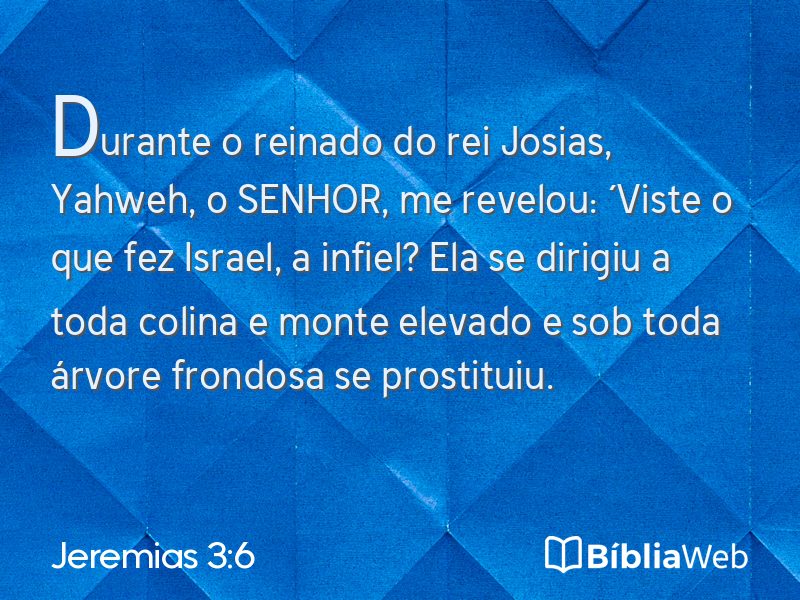 Jeremias 3:6 em imagem para compartilhar