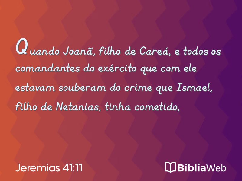 Jeremias 41:11 em imagem para compartilhar