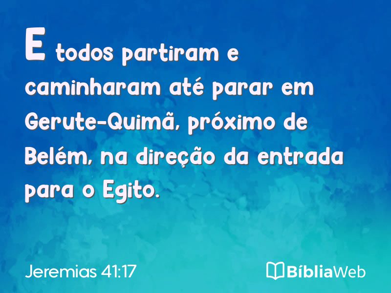 Jeremias 41:17 em imagem para compartilhar