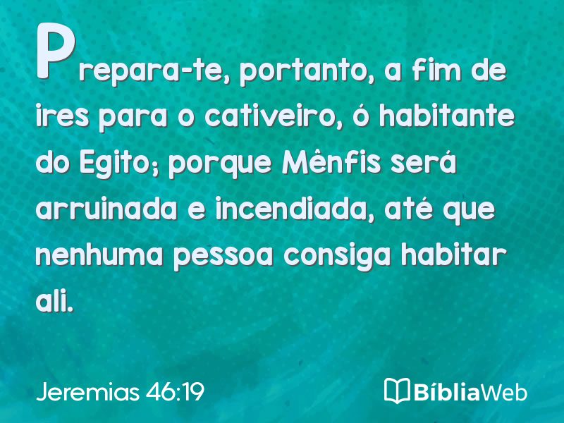 Jeremias 46:19 em imagem para compartilhar