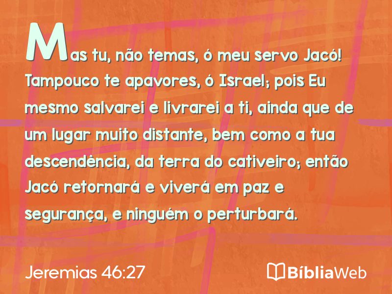 Jeremias 46:27 em imagem para compartilhar