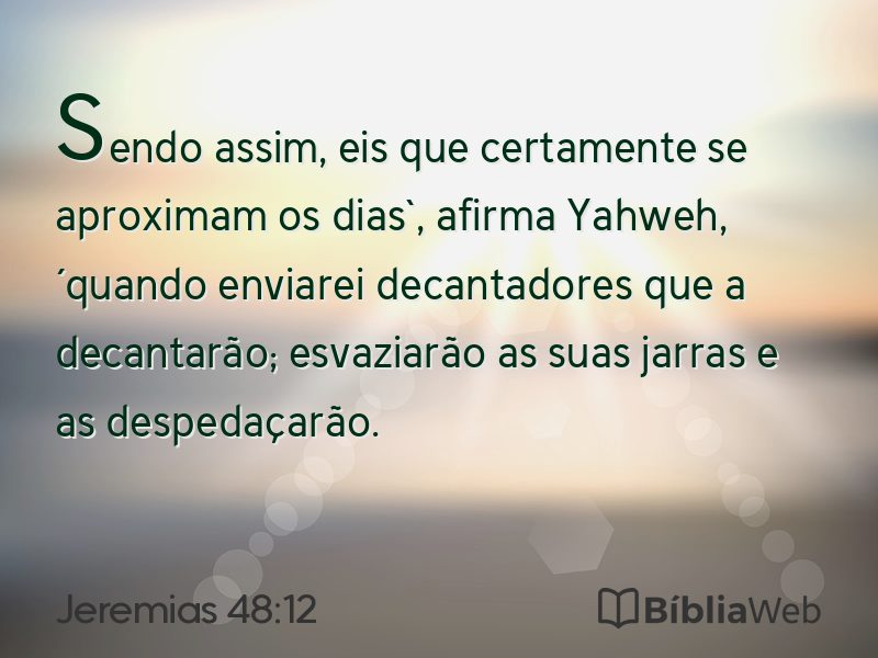 Jeremias 48:12 em imagem para compartilhar
