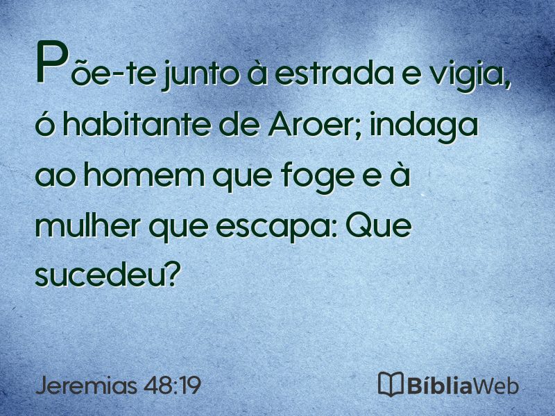 Jeremias 48:19 em imagem para compartilhar