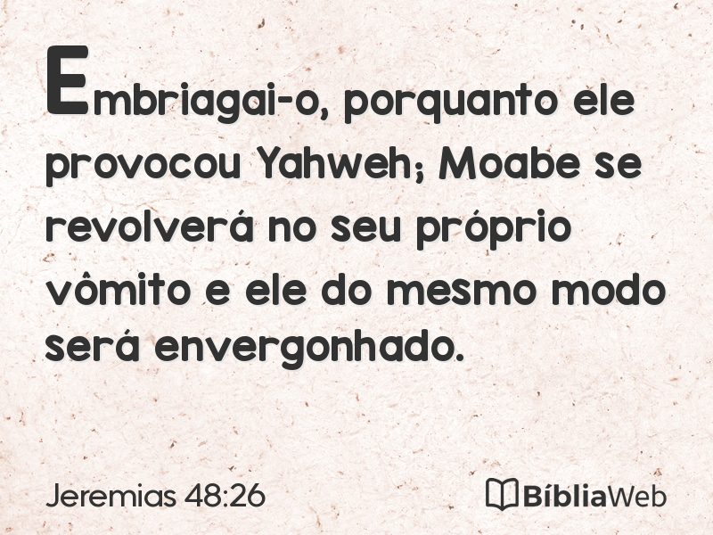 Jeremias 48:26 em imagem para compartilhar