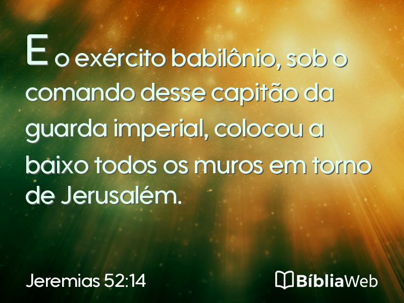 Jeremias 52:14 em imagem para compartilhar
