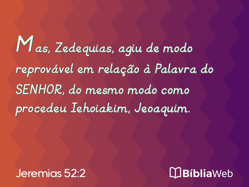 Jeremias 52:2 em imagem para compartilhar
