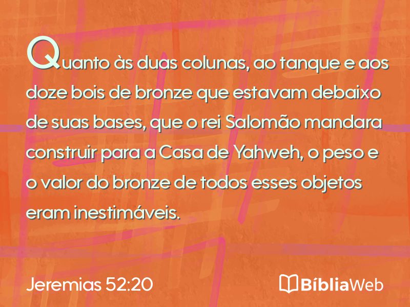 Jeremias 52:20 em imagem para compartilhar