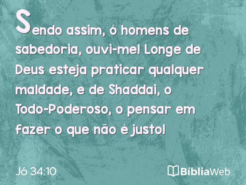 Jó 34:10 em imagem para compartilhar