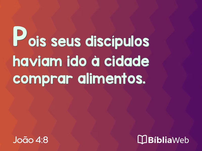 João 4:8 em imagem para compartilhar