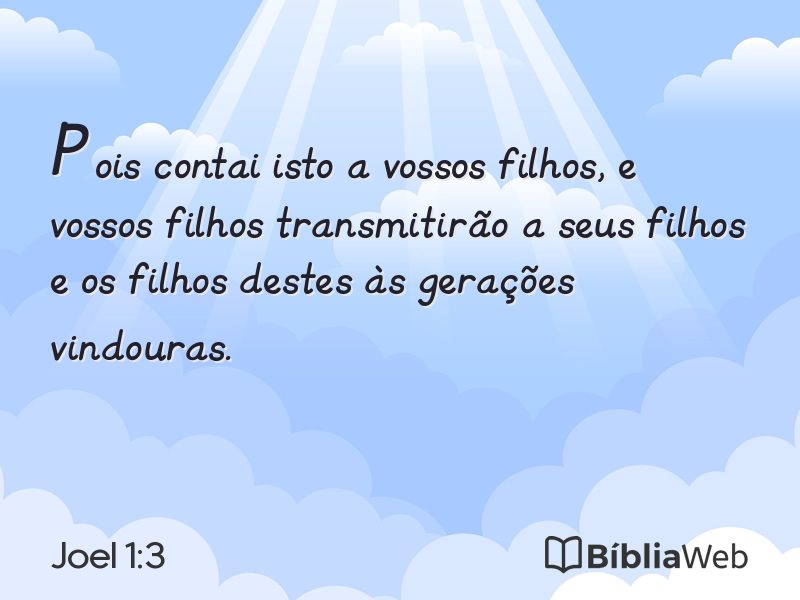 Joel 1:3 em imagem para compartilhar
