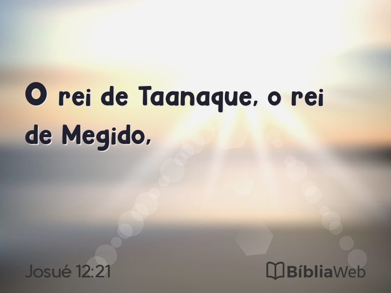 Josué 12:21 em imagem para compartilhar