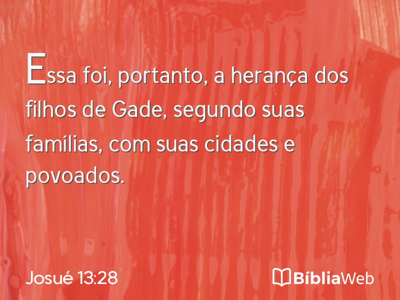 Josué 13:28 em imagem para compartilhar