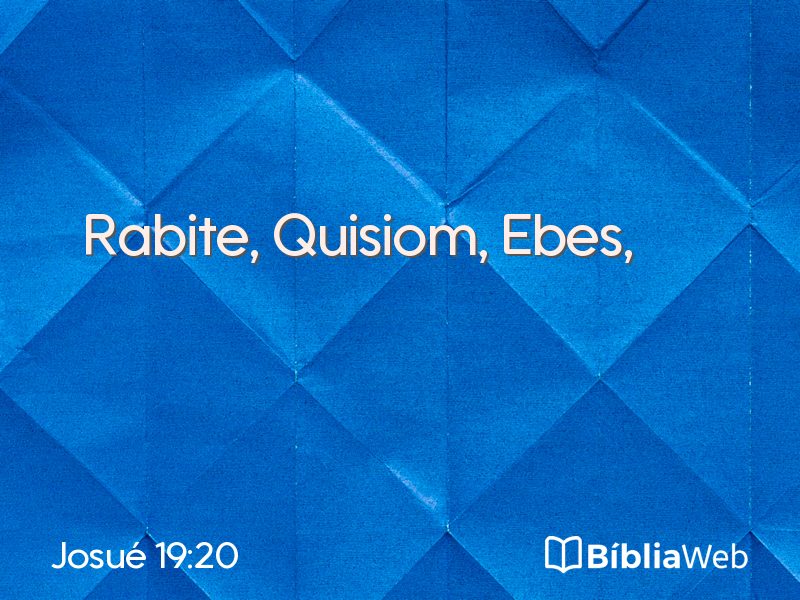 Josué 19:20 em imagem para compartilhar