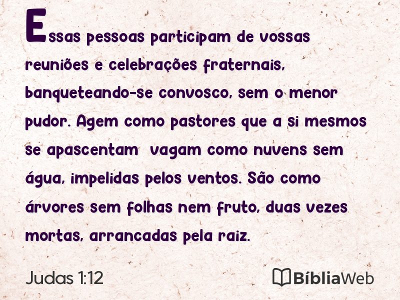 Judas 1:12 em imagem para compartilhar